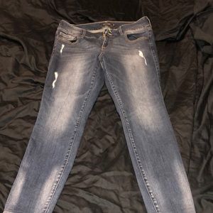 Torrid distressed jeggings